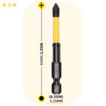 PH2 Magnetic Impact Screwdriver Bit Set - 6/12 Piece - Image 10