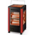 Five-Sided Heating BBQ-Type Electric Heater with Quartz Tube Heating