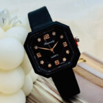 Women's Quartz Watch with Rhinestone Square Dial - Image 5