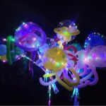 Glow Octopus and Flying Saucer Balloon Set - Image 2