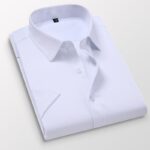 White Short Sleeve Shirt / XL