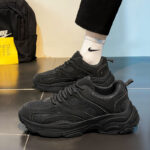 Men's Breathable Thick-Sole Anti-Slip Basketball Sneakers - Image 3