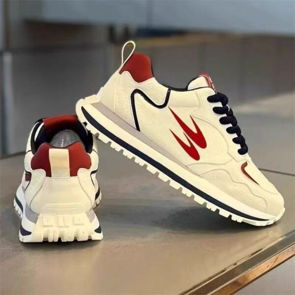 Men's Thick-Sole Running Sneakers