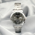 Silver Black Dial