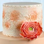 Large Rose Silicone Lace Mold Cake Decorating Tool DIY Baking Kitchen Accessory LS105 - Image 2