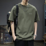 Military Green Cotton Short Sleeve 270 / XL (for 145 170 Lbs