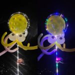 Yellow Octopus Balloon Set