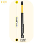 PH2 Magnetic Impact Screwdriver Bit Set - 6/12 Piece - Image 12