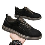 Men's Leather Casual Sneakers - Image 5