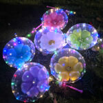 Glowing Sunflower Bobo Balloon - Image 2