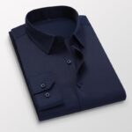 Long Sleeve Dark Blue Shirt (no Pocket / XL