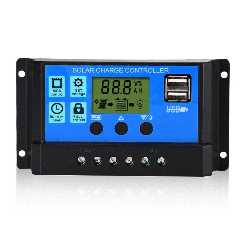 O1CN01ZY9AGs2G9EQFyOpNE_4240468972-0-cib.jpg 12V/24V Solar Charge Controller - 10A-100A - Image 1