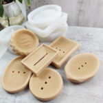 Hengzhi Round and Square Soap Mold Silicone Mold DIY Resin Tool