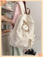 Grid Pattern Backpack - Image 3