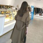 Women's Belted British-Style Trench Coat - Image 3