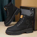 Men's High-Top Martin Work Boots - Image 9