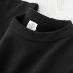 Black Pure Cotton Solid / XL