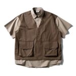 Men's Two-Piece Stitching Short Sleeve Shirt - Image 2