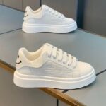 Men's Breathable White Sneakers - Image 2