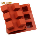 15-Cavity Square Silicone DIY Mold for Soap, Cake, and Sandwich Bread - Image 2