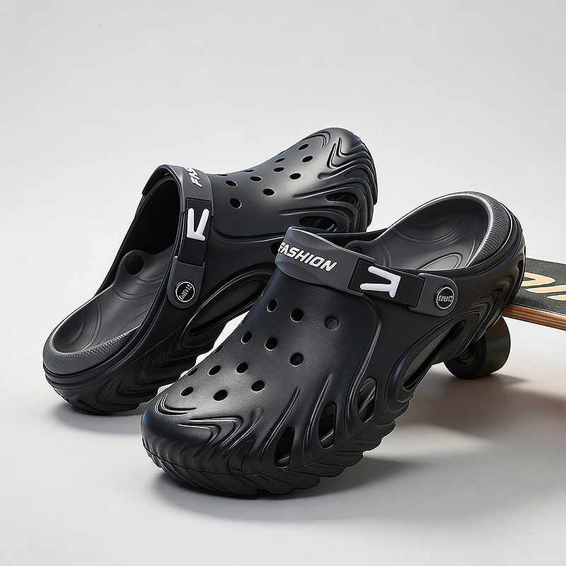 O1CN01cXxEra1aSjdkHKpc6_2215118793329-0-cib.jpg Men's Closed-Toe Thick-Sole Clog Sandals - Image 1