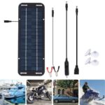 5W 6W 30W 18V 12V Solar Flexible Panel for RV Boat Motorcycle Battery Charging - Image 2