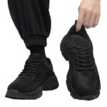 Men's Breathable Thick-Sole Anti-Slip Basketball Sneakers - Image 5
