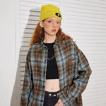 Retro Plaid Long Sleeve Shirt - Image 4