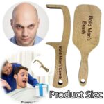 Bald Man's Wooden Novelty Comb – 863025644130-1784168108
