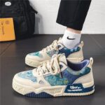 Men's Breathable Canvas Skate Shoes - Image 3
