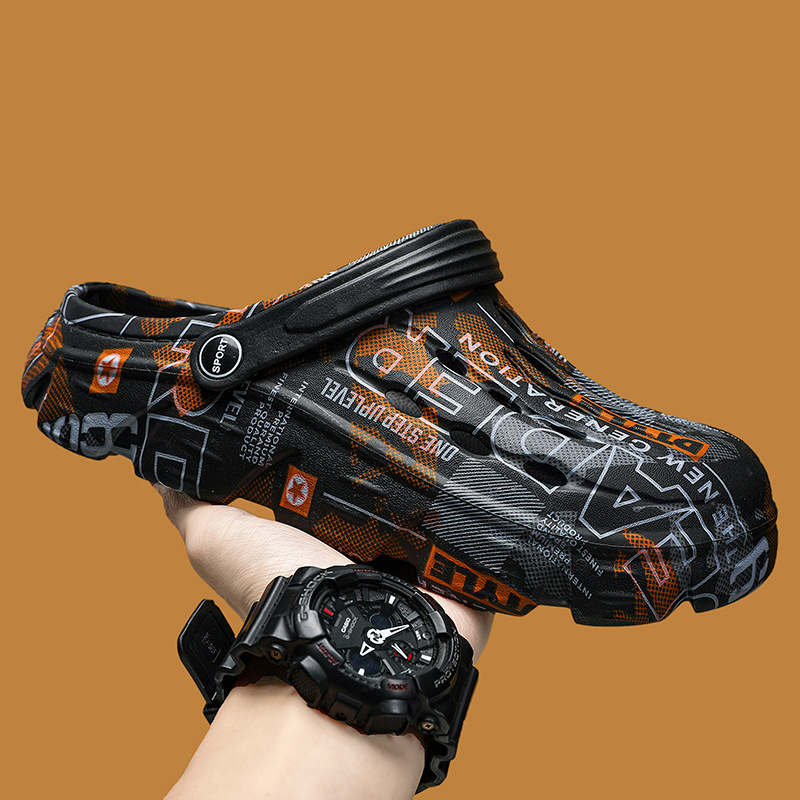 O1CN01e5Nvwu1aSjboDCZNJ_2215118793329-0-cib.jpg Men's Two-Way EVA Buckle Sandals - Image 1