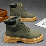 Men's High-Top Martin Boots - Image 9