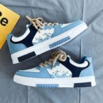Men's Breathable White Casual Shoes - Image 3