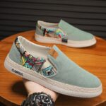 Men's Slip-On Canvas Old Beijing Cloth Shoes