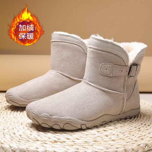 Unisex Fleece-Lined Winter Snow Boots