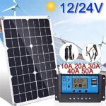 Portable Monocrystalline USB Solar Panel - 20W/50W/100W