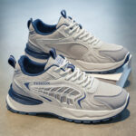 Men's Thick Sole Mesh Sneakers - Image 6