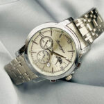 Men's Quartz Watch with Stainless Steel Band - Image 2