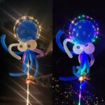 Blue Octopus Balloon Set