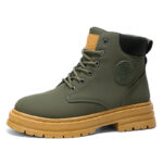 Men's High-Top Martin Work Boots - Image 5