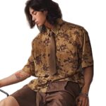Retro Floral Short-Sleeve Shirt - Image 5