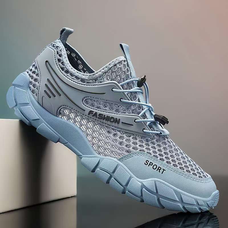 O1CN01io4C4Y2DEK6PGmsSr_2218663908577-0-cib.jpg Men's Breathable Anti-Slip Mesh Clog Sandals - Image 1