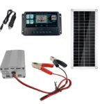 Solar Panel Kit with Controller & 200W Inverter