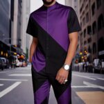 Men's Casual Quick-Dry Shirt and Pants Set - Image 2