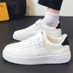 Men's Breathable White Sneakers - Image 6
