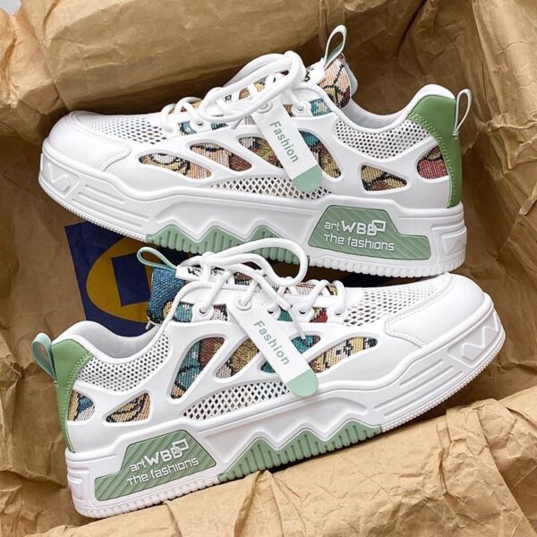 Men's Breathable Canvas Sneakers
