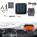 Portable Solar Heater Fan Kit with Battery Box - 20W/30W - Image 7