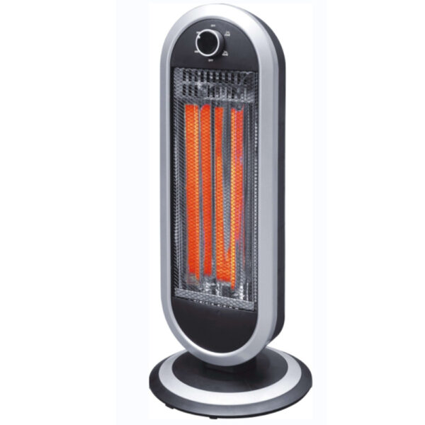 Portable Electric Heater with Quartz Halogen Carbon Fiber Heating Tube