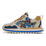 Men's Thick-Sole Height-Increasing Embroidered Casual Sneakers - Image 5
