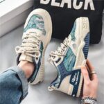 Men's Breathable Canvas Skate Shoes - Image 5